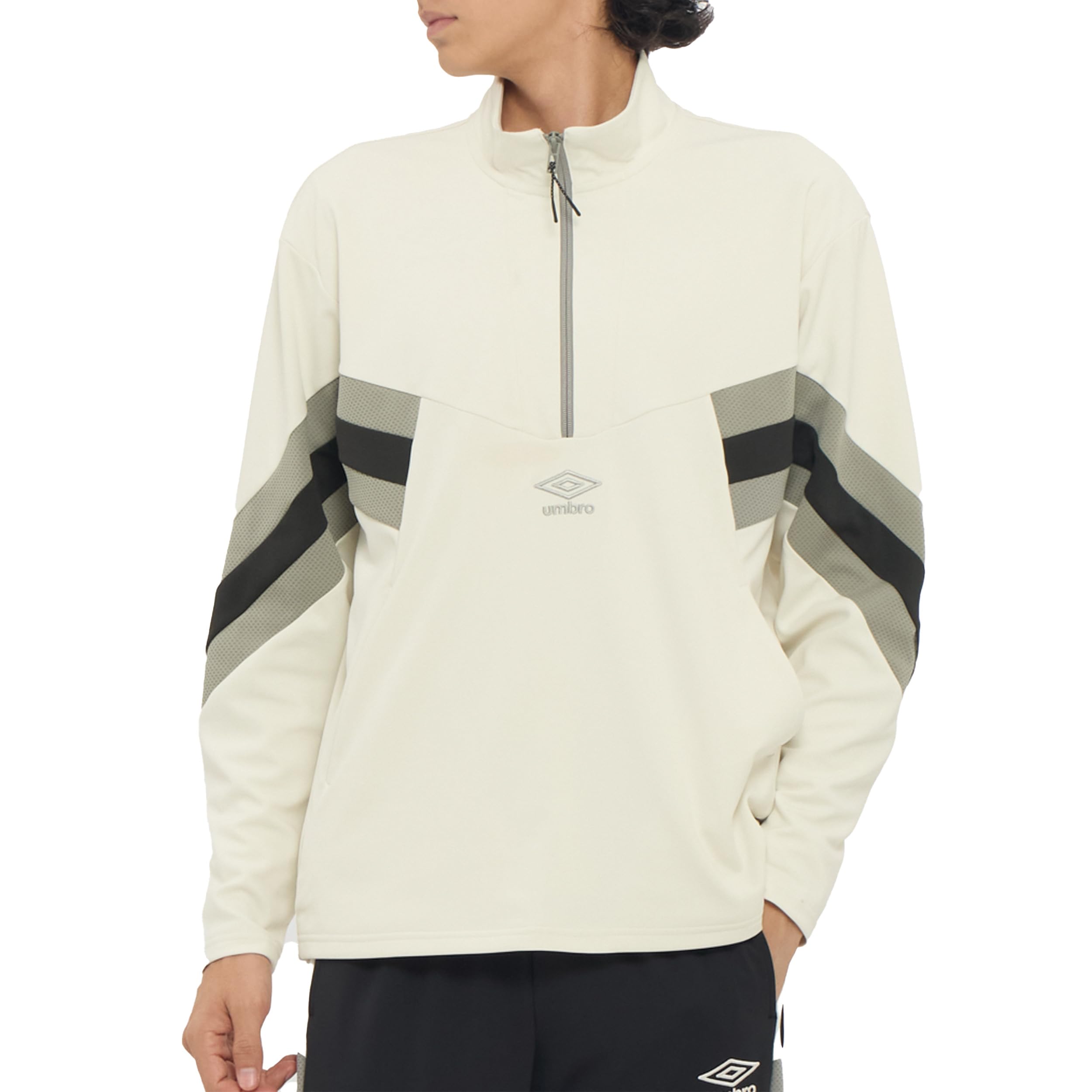 Amazon | 【THE THIRD by UMBRO】ウォームアップハーフジップトップ